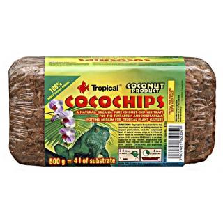 TROPICAL-Cocochips 500g-podlož.terárium