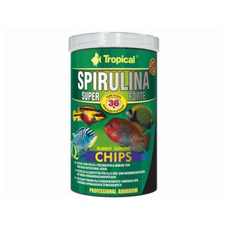 TROPICAL-SpirulinaForteChips 36% 1L/520g