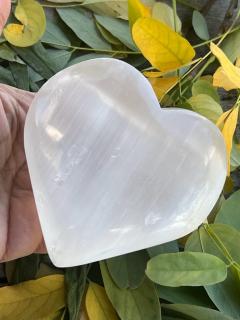 Selenit srdce veľké  (cca 10 cm)