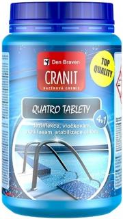 Bazénová chémia Cranit Quatro tablety 1 kg Den Braven