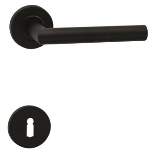 Dverná kľučka na dvere VISION-R III čierna COBRA