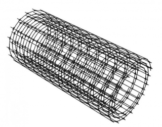 Kompozitná kari sieť ORLITECH MESH 3 mm oko 100 x 100 mm doska 0,75 x 3 m výstuž