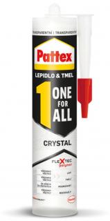 Montážne lepidlo Pattex ONE For ALL CRYSTAL 290 g