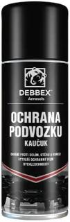 Ochrana podvozkov kaučuk čierna 400 ml Den Braven