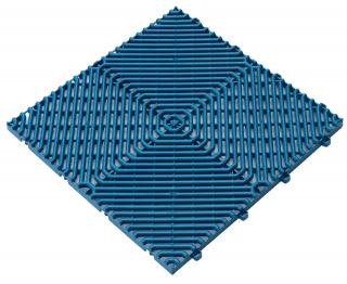Plastová dlažba LINEA ROMBO 39,5 x 39,5 x 1,7 cm modrá 1 ks