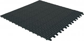 Plastová dlažba MULTIPLATE 55 x 55 x 1 cm čierna 1 ks