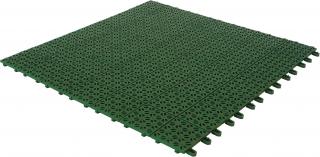 Plastová dlažba MULTIPLATE 55 x 55 x 1 cm zelená 1 ks