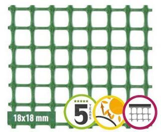 Plastová sieť na plot 18 x 18 mm QUADRA 20 (1x30)