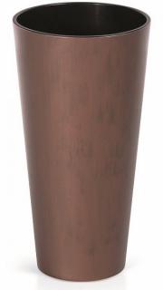 Plastový kvetináč TUBUS SLIM CORTEN 15 cm