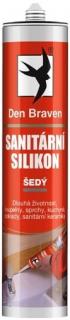 Sanitárny silikón 280 ml sivý Den Braven