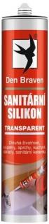 Sanitárny silikón 280 ml transparentný Den Braven