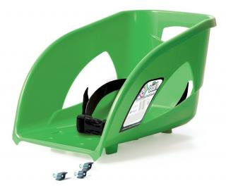 Sedadlo SEAT 1 na detské sánky TATRA a BULLET zelené