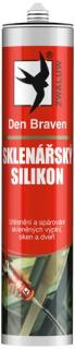 Sklenársky silikón transparentný 280ml Den Braven