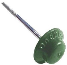 Strešné klince s guľatou PVC hlavou 65 x 2,8 mm ONDULINE zelený (100ks)