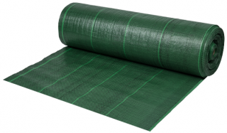 Tkaná mulčovacia textília BRADAS 110 g/m2 zelená 0,4 x 100 m