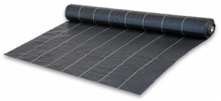 Tkaná mulčovacia textília BRADAS 70 g/m2 čierna 0,4 x 100 m