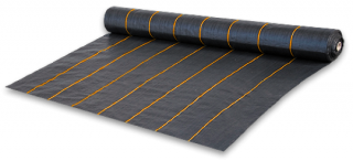 Tkaná mulčovacia textília BRADAS 90 g/m2 čierna 0,8 x 100 m