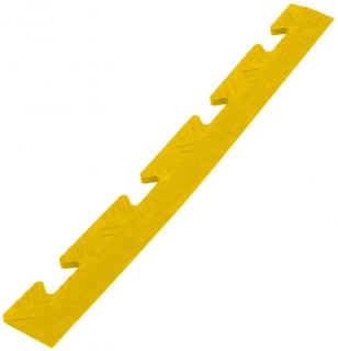 Ukončovacia lišta LINEA TENAX DIAMOND PLATE 48 x 5,1 x 0,8 cm vnútorné zámky žltá 1 ks