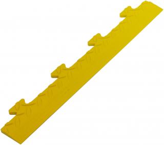 Ukončovacia lišta LINEA TENAX GRAIN OF RICE 48 x 7 x 1 cm vonkajšie zámky žltá 1 ks
