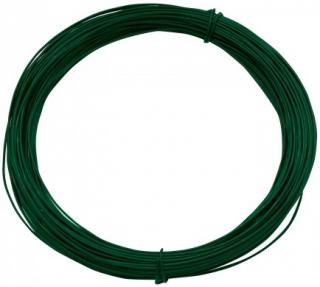 Viazací drôt 1,4 mm PVC + ZN zelený 50 m Pilecký