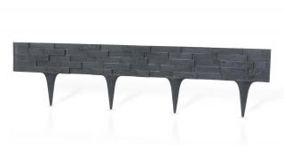 Záhradná palisáda STONE PALISADE 9,5 cm / 0,8 m antracit 1 ks