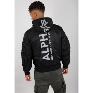 bunda MA-1 ZH Back Print black/reflective