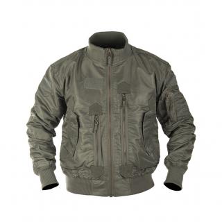 bunda Tactical Flight Jacket olivová zelená