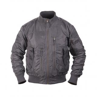 bunda Tactical Flight Jacket šedá urban