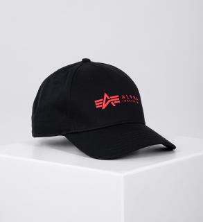 čepice Alpha Cap black/red