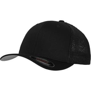 čepice FLEXFIT MESH TRUCKER černá