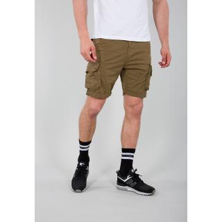 kraťasy CREW SHORT khaki