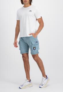 kraťasy Crew Short Patch greyblue