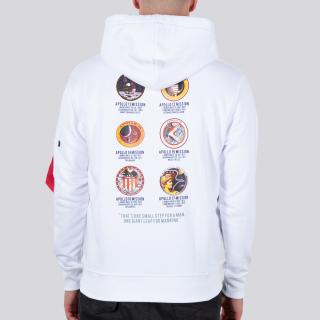 mikina Apolo Mission Hoody white