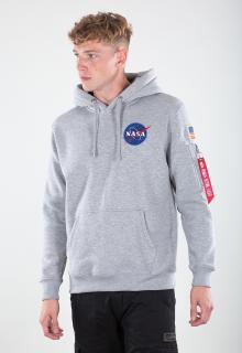 mikina Space Shuttle Hoody grey heather