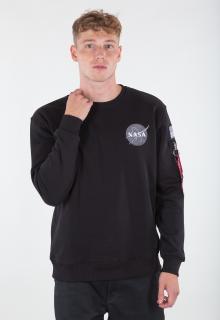 mikina SPACE SHUTTLE SWEATER black