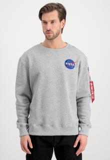 mikina SPACE SHUTTLE SWEATER grey heather