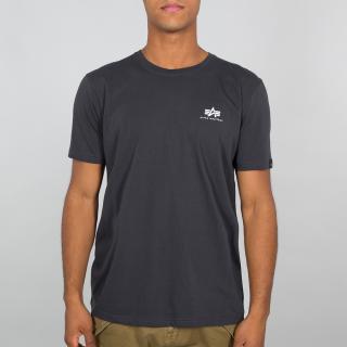 tričko BASIC T SMALL LOGO iron grey