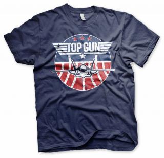 tričko Top Gun - Tomcat námořní modrá