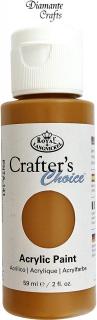 Akrylová farba Crafter 59ml - TRANSPARENT YELLOW OXIDE (Akrylová farba Crafter´s Choice - TRANSPARENT YELLOW OXIDE)