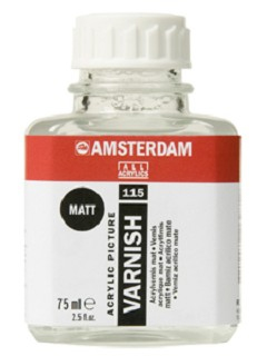 Amsterdam akrylový matný lak 115 - 75 ml (Amsterdam akrylový matný lak 115)