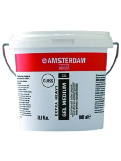Amsterdam Extra husté gelové médium lesklé pre akryl 021 - 1000 ml