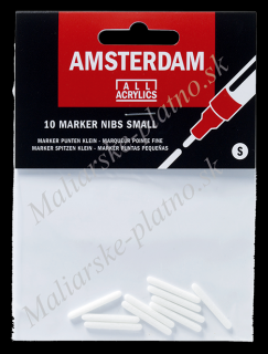 AMSTERDAM Marker - náhradný hrot 2 mm 10 ks (Náhradné hroty pre akrylové fixy AMSTERDAM Marker)