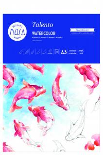 Blok na akvarelovú maľbu MUSA Talento A3, 300g, 10 listov (Blok na akvarelovú maľbu A3, 300g, 10 listov)