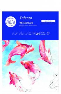 Blok na akvarelovú maľbu MUSA Talento A4, 300g, 10 listov (Blok na akvarelovú maľbu A4, 300g, 10 listov)