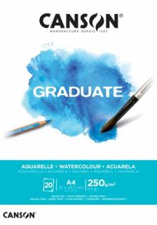 CANSON Graduate Aquarelle 250g 20 listov A4 (CANSON Graduate Aquarelle 250g 20 listov A4)