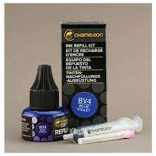 CHAMELEON Náplň pre markery 25ml Blue violet BV4 (Náplň pre markery 25ml Blue violet BV4)