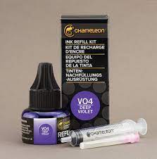 CHAMELEON Náplň pre markery 25ml Deep violet VO4 (Náplň pre markery 25ml Deep violet VO4)