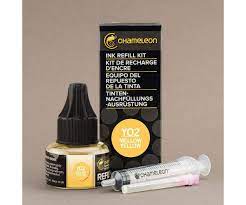 CHAMELEON Náplň pre markery 25ml Mellow yellow YO2 (Náplň pre markery 25ml Mellow yellow YO2)