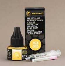 CHAMELEON Náplň pre markery 25ml Warm sunset YO3 (Náplň pre markery 25ml Warm sunset YO3)