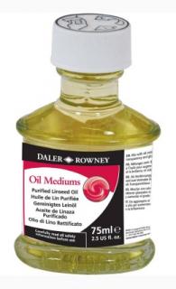 Čistený ľanový olej Daler Rowney - 75 ml (Ľanový olej)